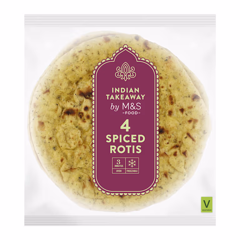 M&S Spiced Rotis