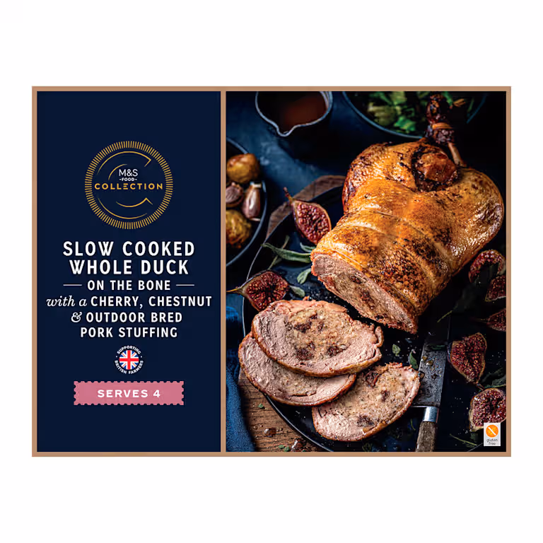 M&S Collection Slow Cooked Whole Duck on the Bone