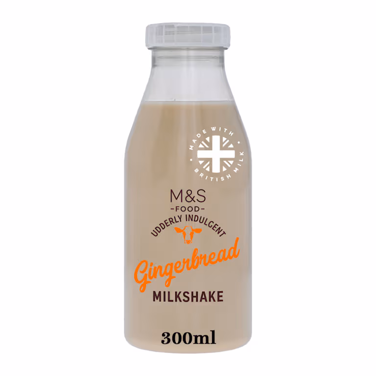 M&S Gingerbread Milkshake