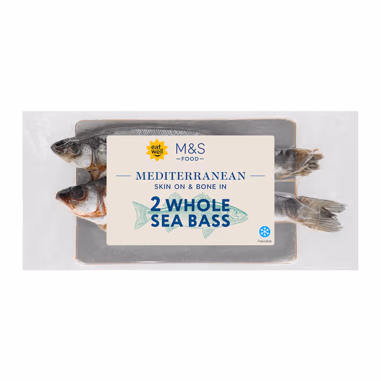 M&S Whole Sea Bass