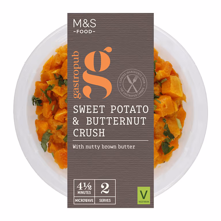 M&S Gastropub Sweet Potato and Butternut Crush
