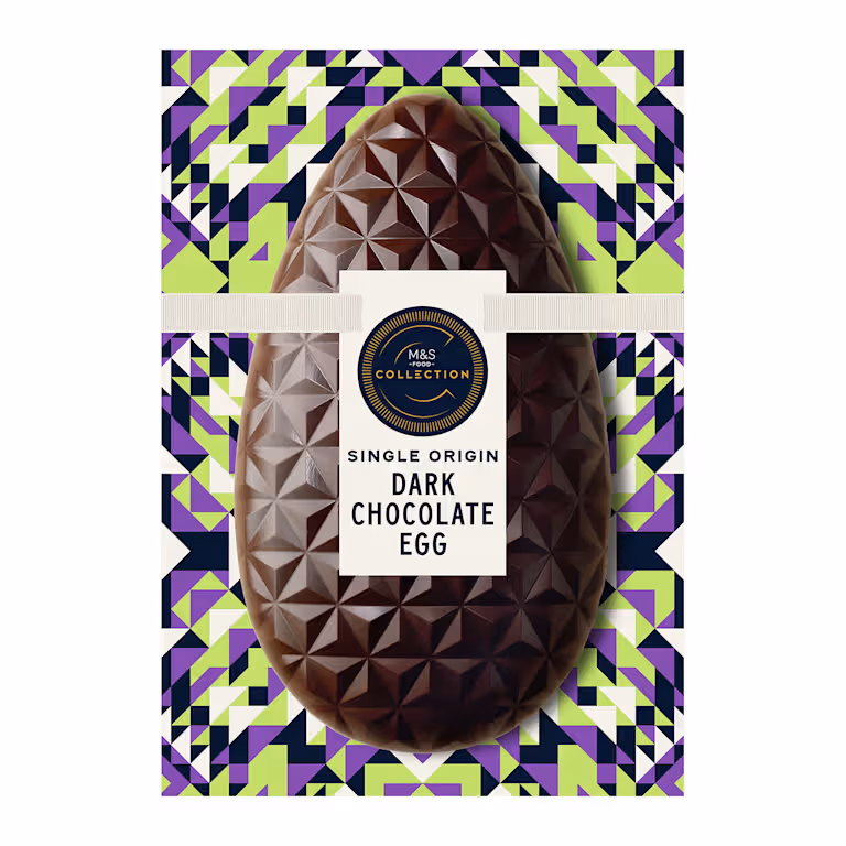 M&S Collection Single Origin Dark Chocolate Egg
