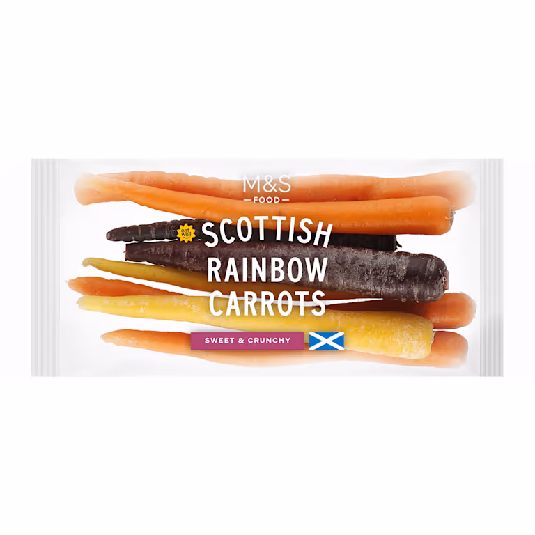 M&S Scottish Rainbow Carrots