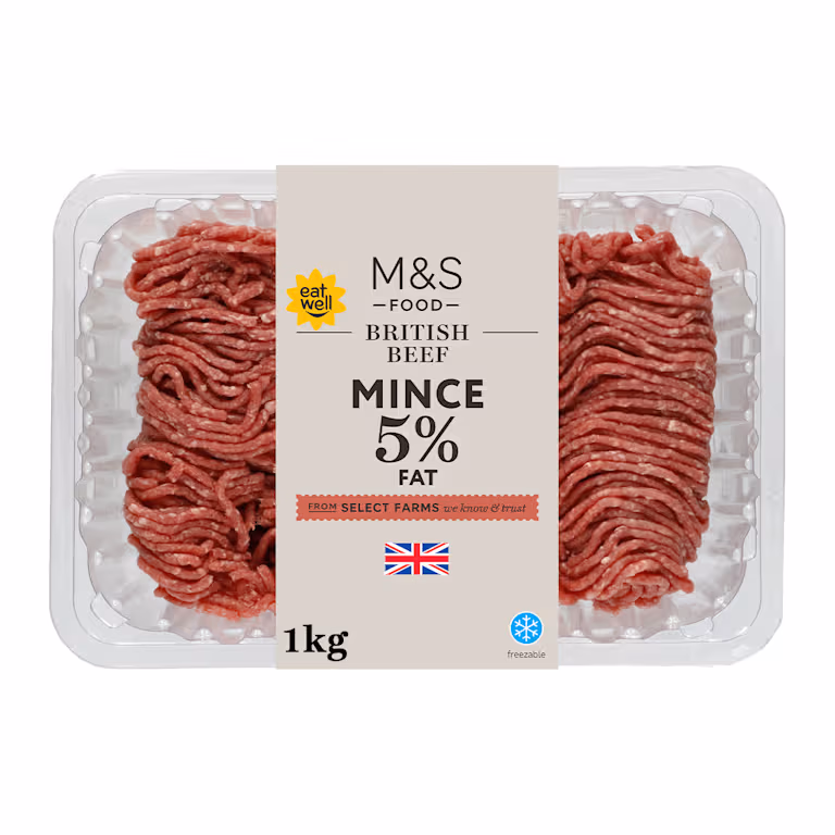 M&S British Beef Mince 5% Fat