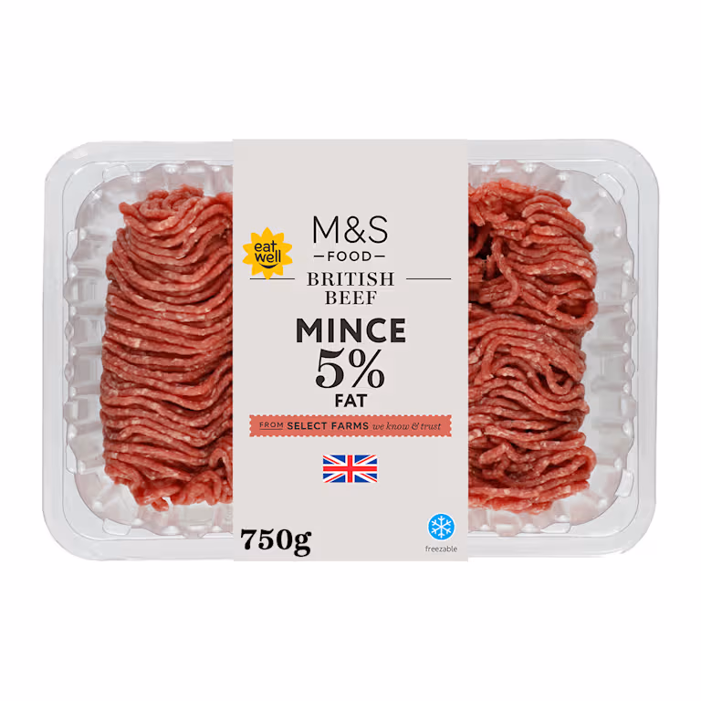 M&S British Beef Mince 5% Fat