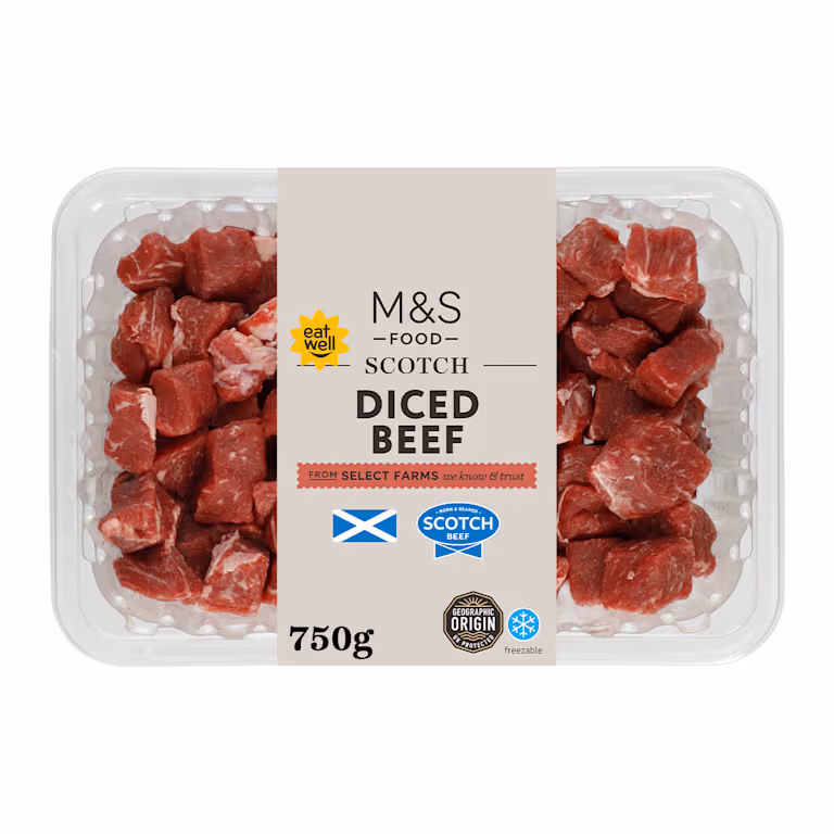 M&S Scottish Diced Beef