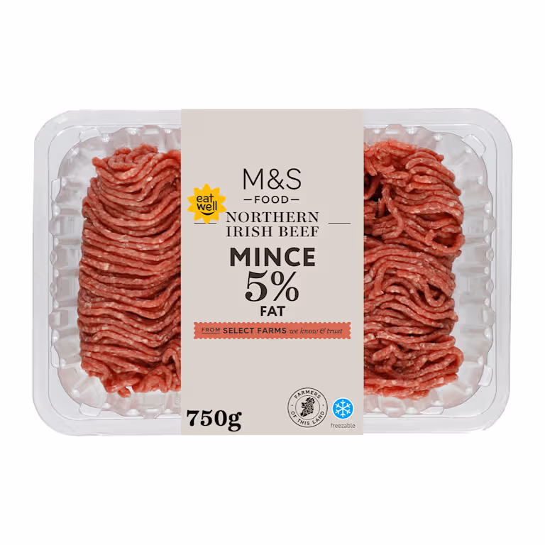 M&S Northern Irish Beef Mince 5% Fat