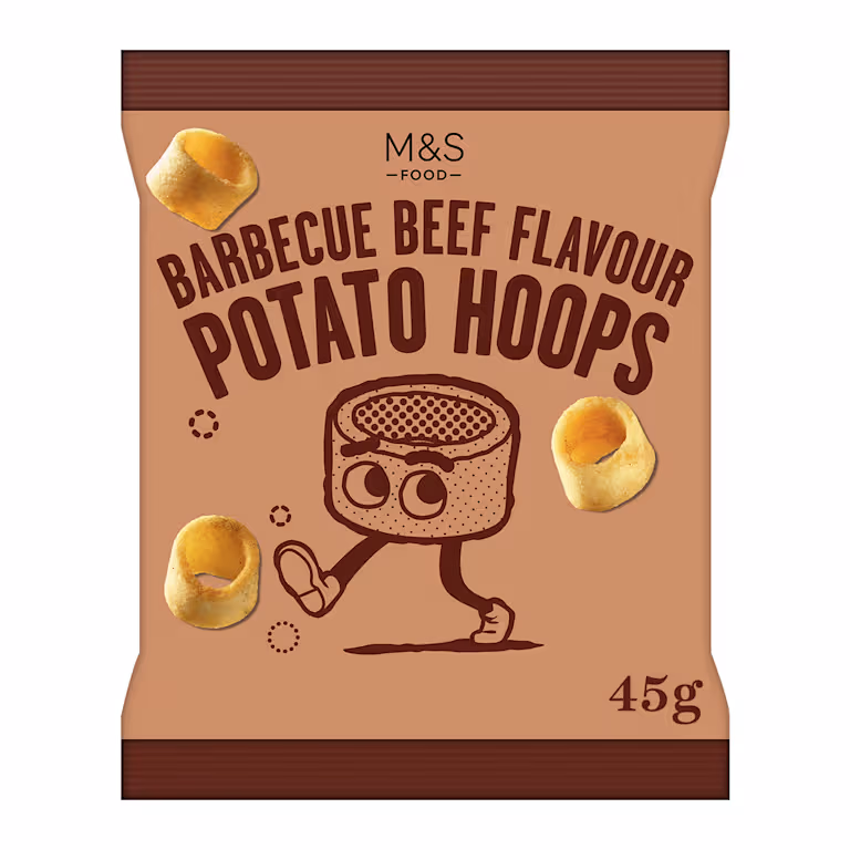 M&S Barbecue Beef Flavour Potato Hoops