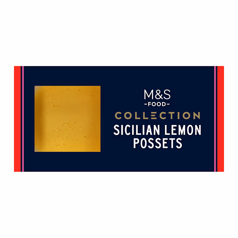 M&S Collection Sicilian Lemon Possets