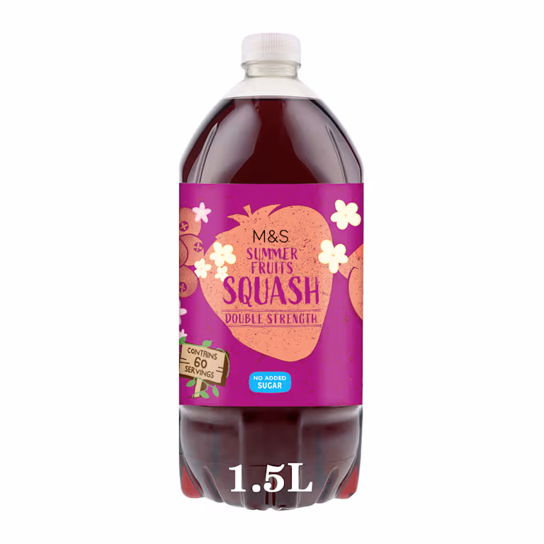 M&S Summer Fruits Squash