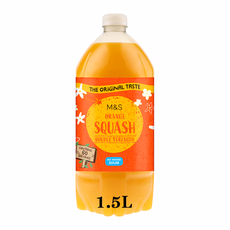 M&S Orange Squash