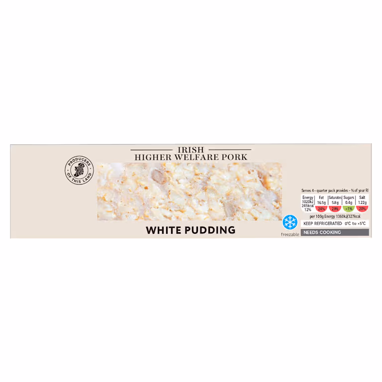 M&S Irish White Pudding