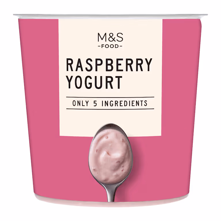 M&S Only 5 Ingredients Raspberry Yoghurt