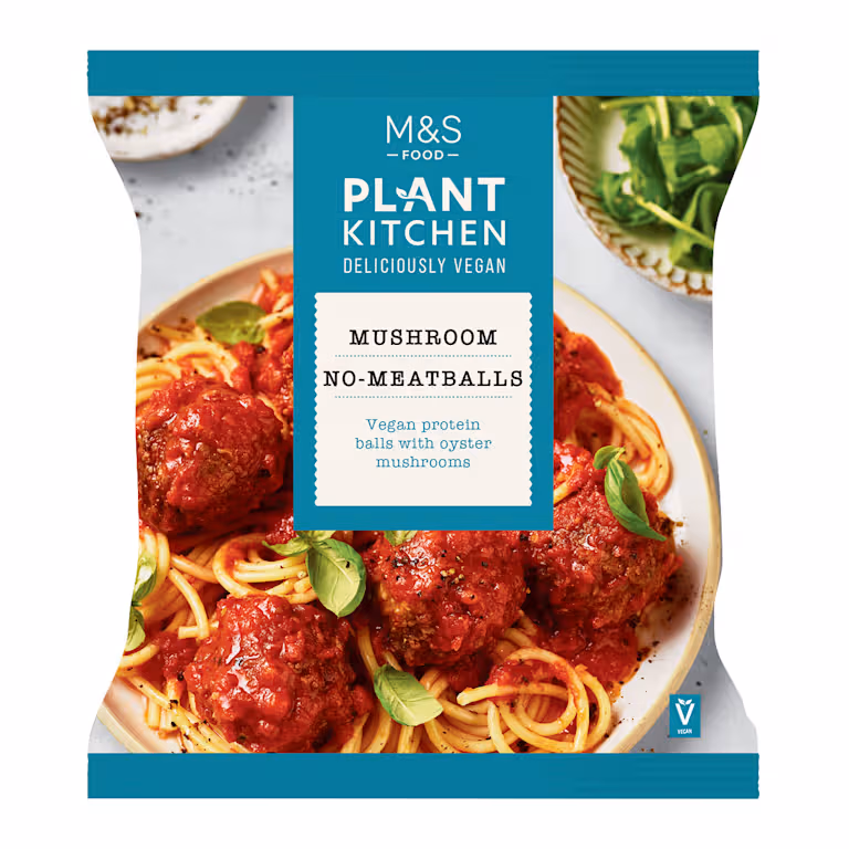 M&S Plant Kitchen Mushroom No-Meatballs