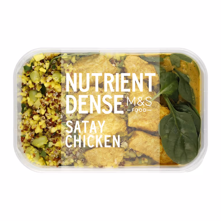 M&S Nutrient Dense Satay Chicken