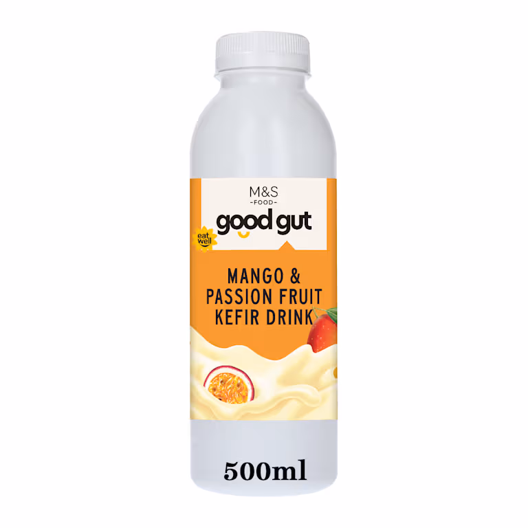 M&S Good Gut Mango and Passion Fruit Kefir Drink