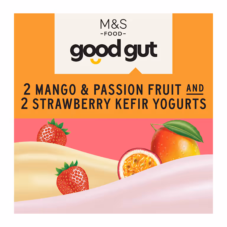M&S Good Gut Kefir Yogurts Multipack