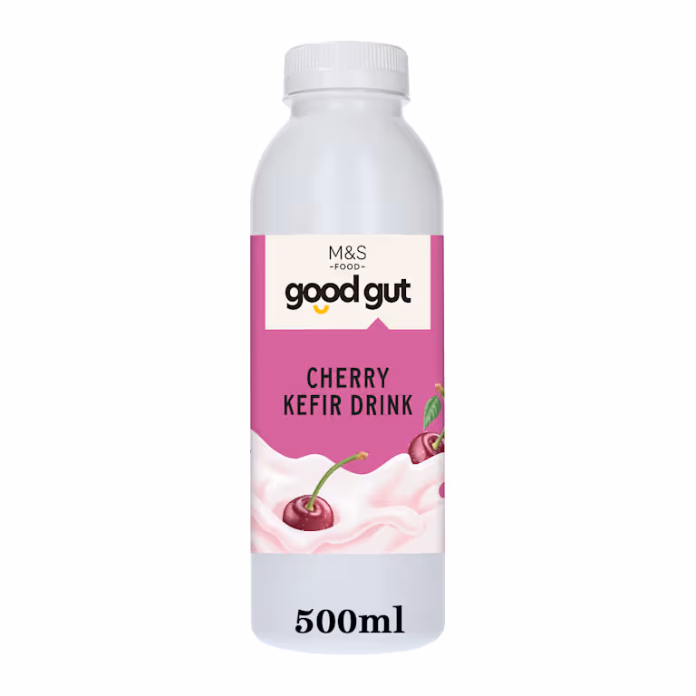 M&S Good Gut Cherry Kefir Drink