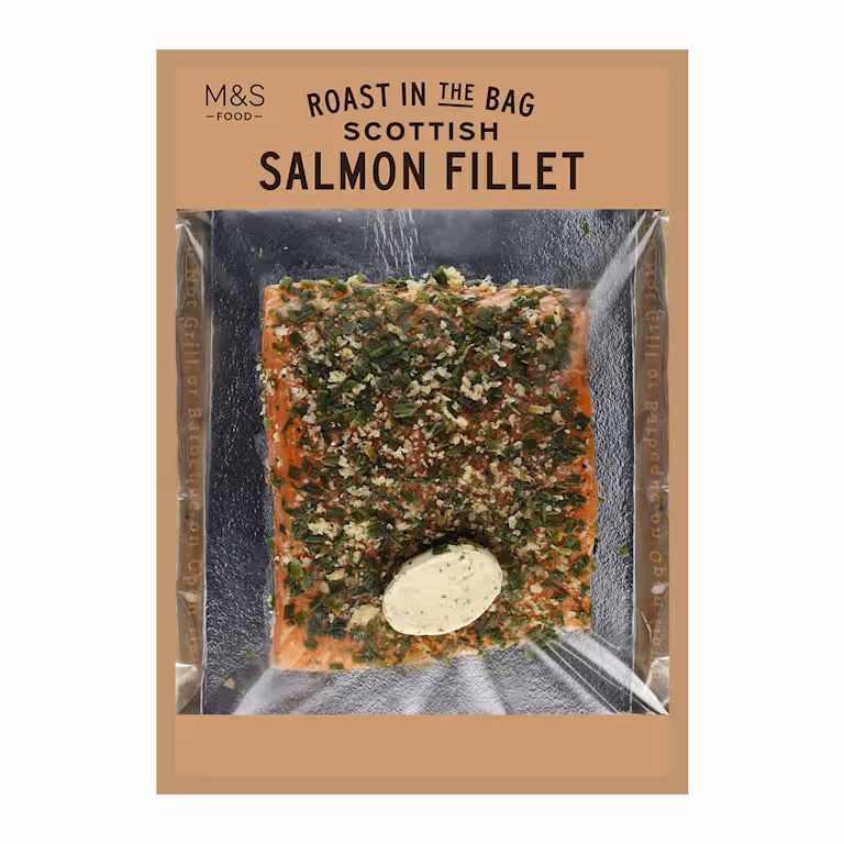 M&S Roast in the Bag Scottish Salmon Fillet