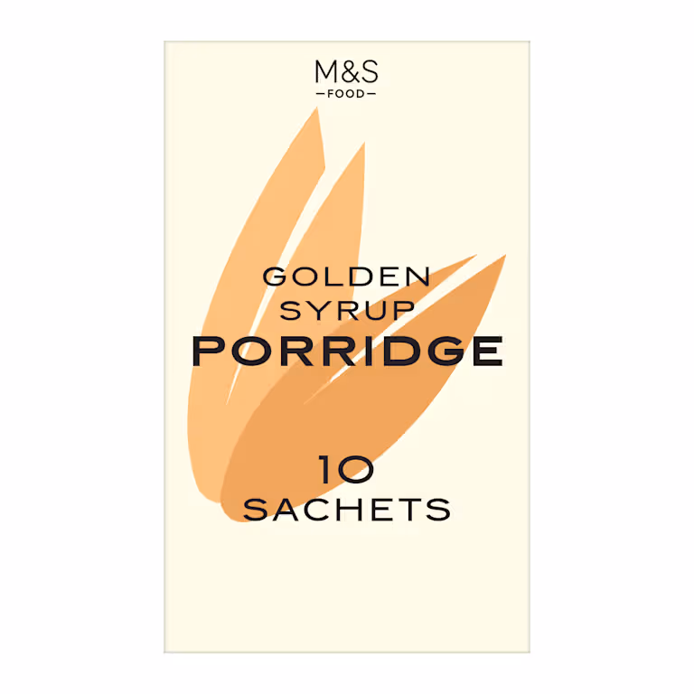 M&S Golden Syrup Porridge Sachets