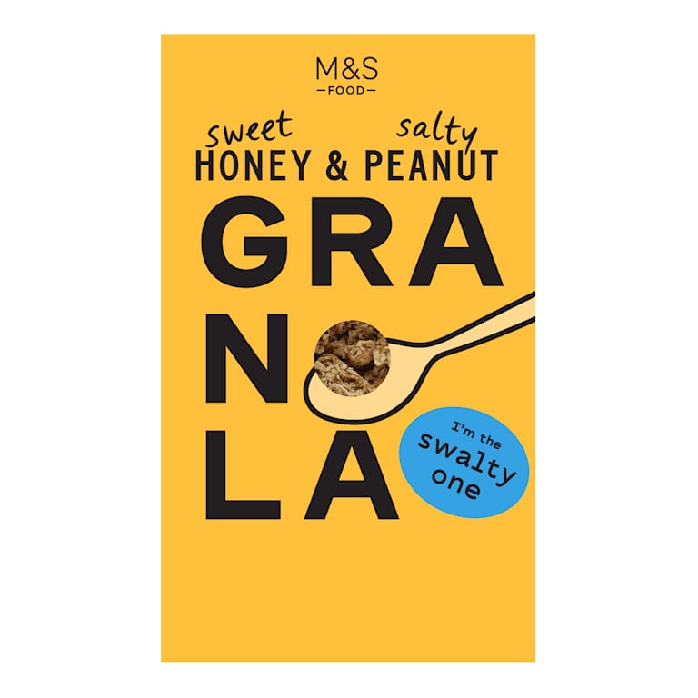 M&S Salty Peanut and Sweet Honey Granola
