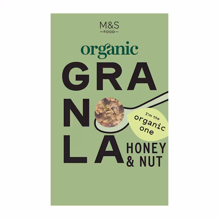 M&S Organic Honey and Nut Granola