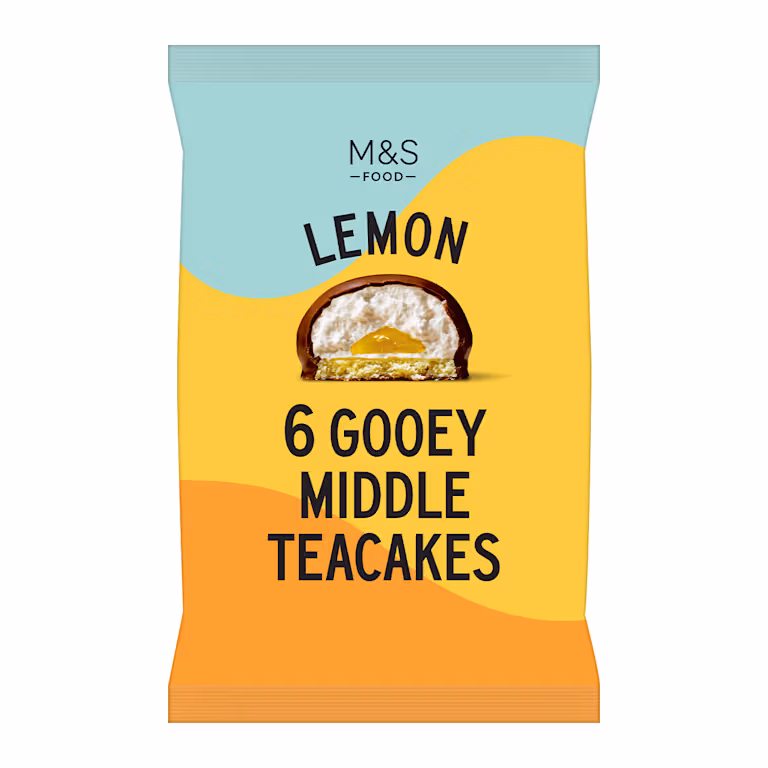 M&S Lemon Gooey Middle Teacakes