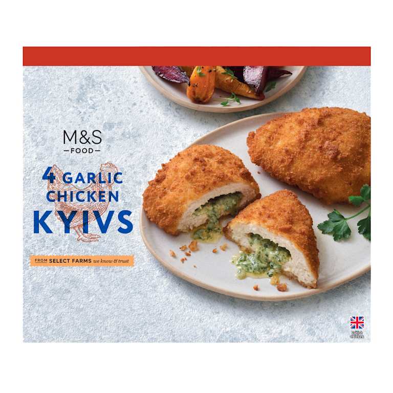 M&S Garlic Chicken Kyivs