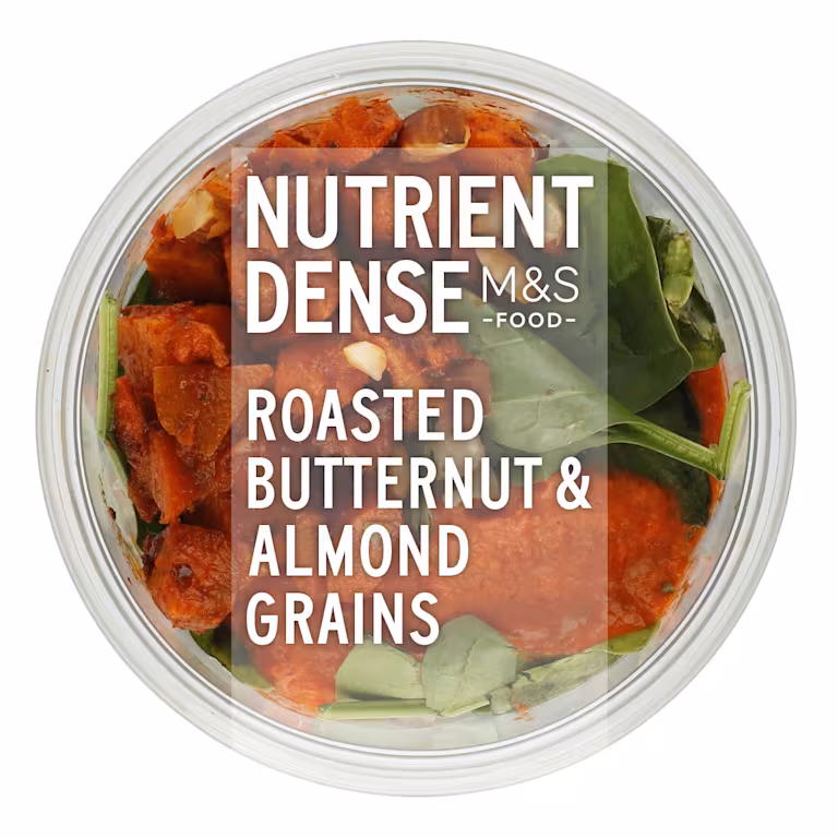 M&S Nutrient Dense Roasted Butternut and Almond Grains