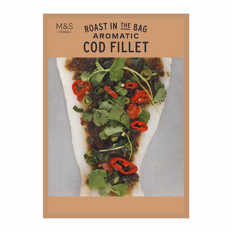 M&S Roast in the Bag Aromatic Cod Fillet