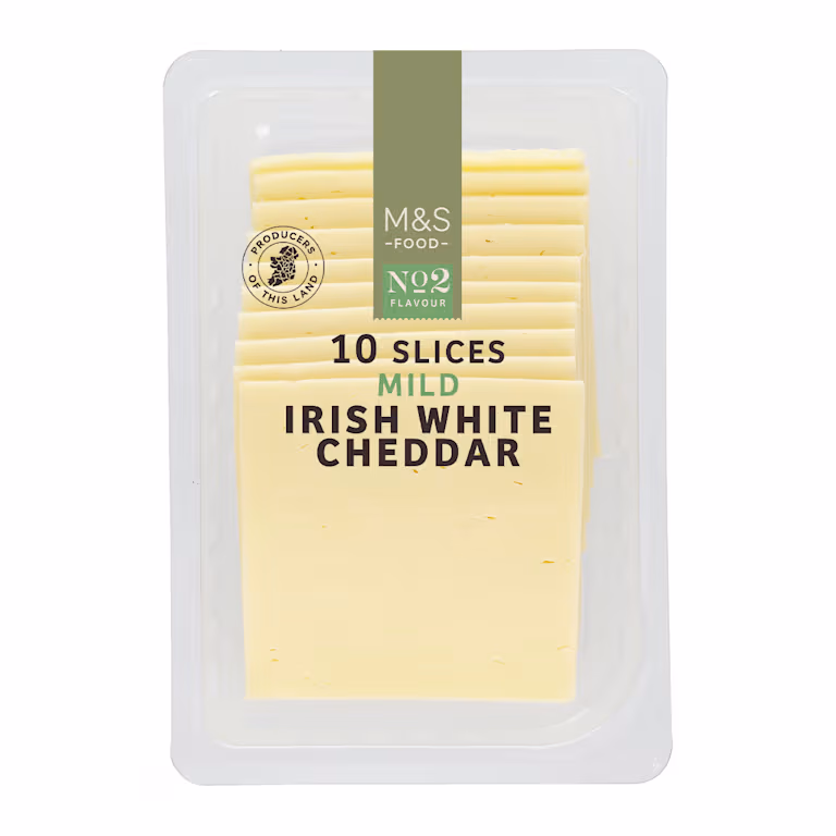 M&S Irish Mild Cheddar Cheese Slices