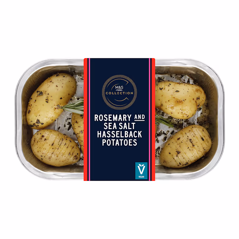 M&S Collection Rosemary and Sea Salt Hasselback Potatoes