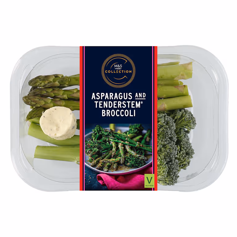 M&S Collection Asparagus and Tenderstem Broccoli