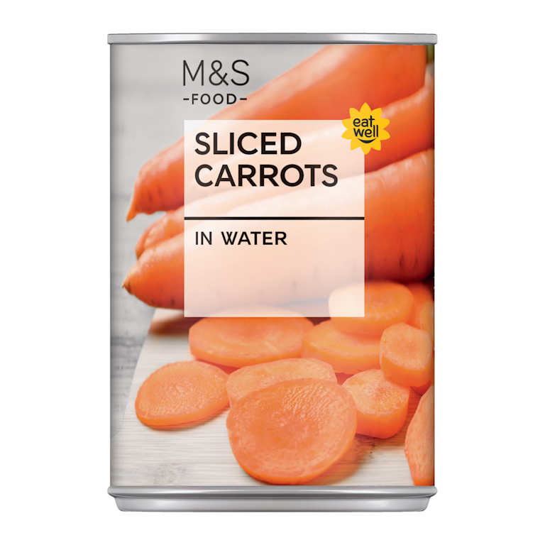 M&S Sliced Carrots in Water