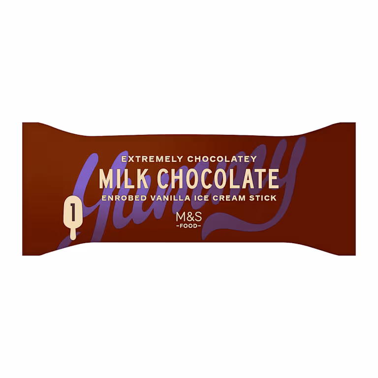 M&S Milk Chocolate Vanilla Ice Cream Stick