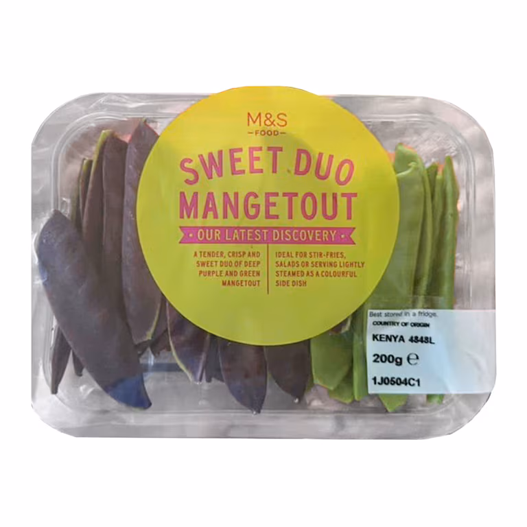 M&S Sweet Duo Mangetout
