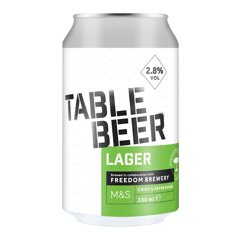 M&S Table Beer Lager