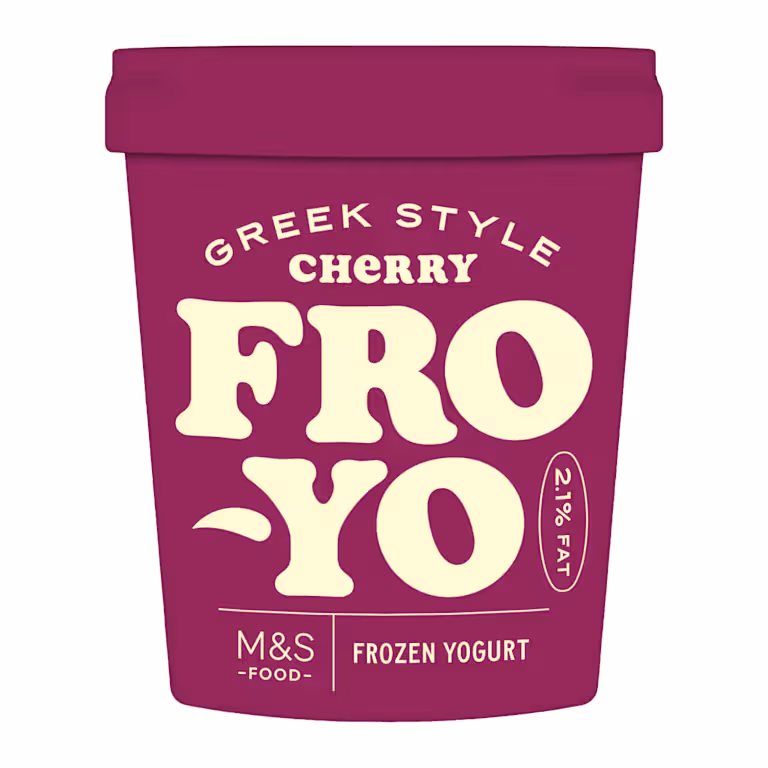 M&S Greek Style Cherry Fro-Yo
