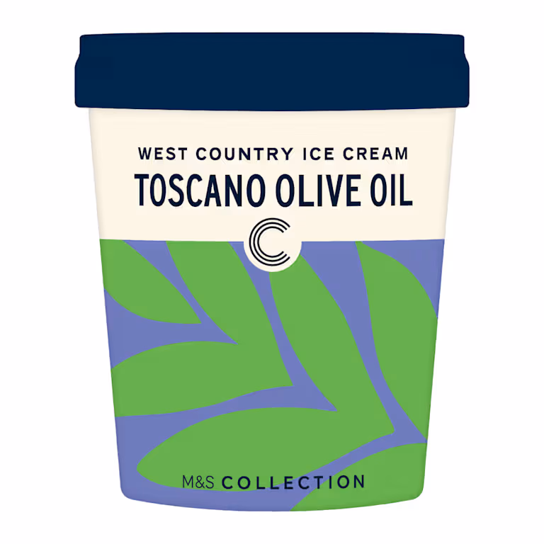 M&S Collection Toscano Olive Oil West Country Ice Cream