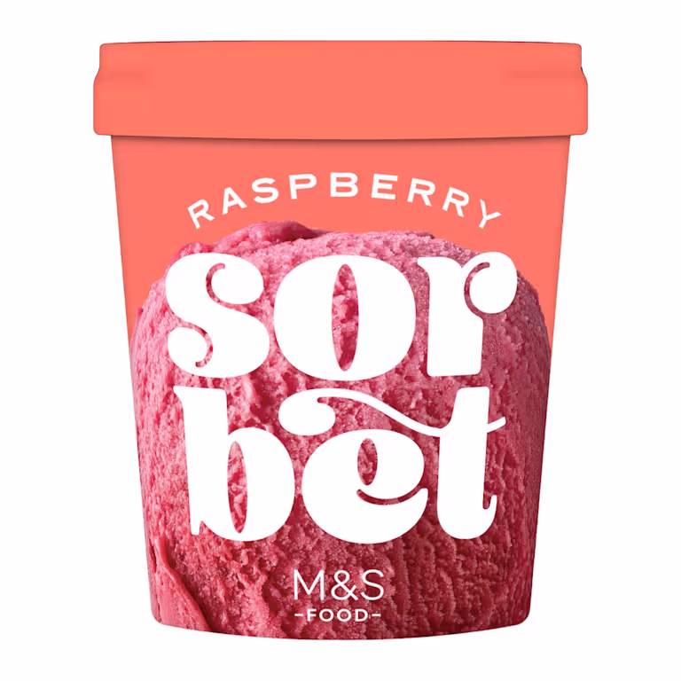 M&S Raspberry Sorbet