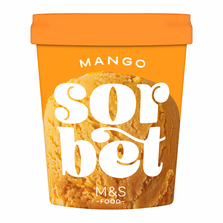 M&S Mango Sorbet