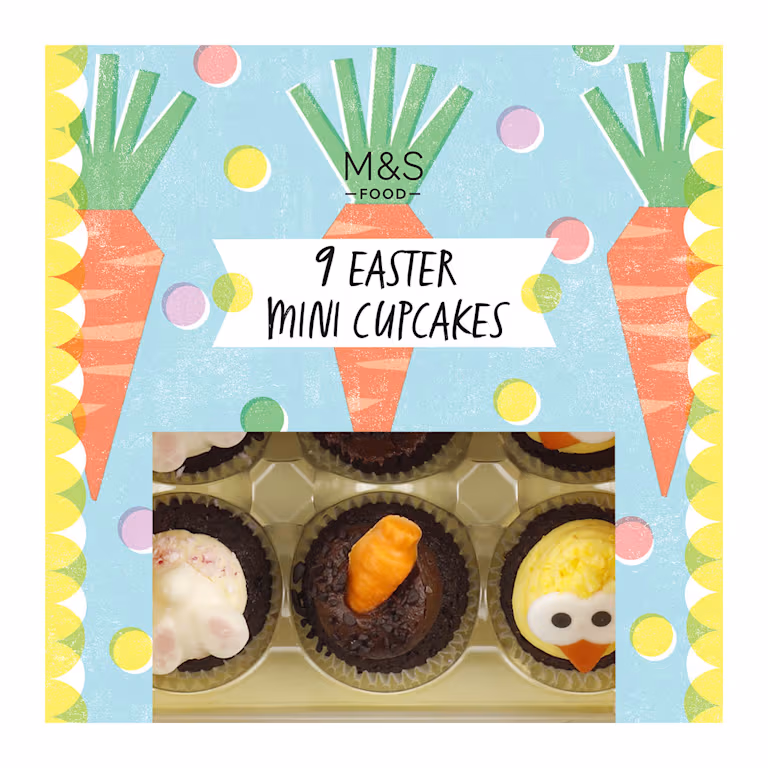 M&S Easter Mini Cupcakes