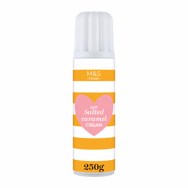 M&S UHT Salted Caramel Cream