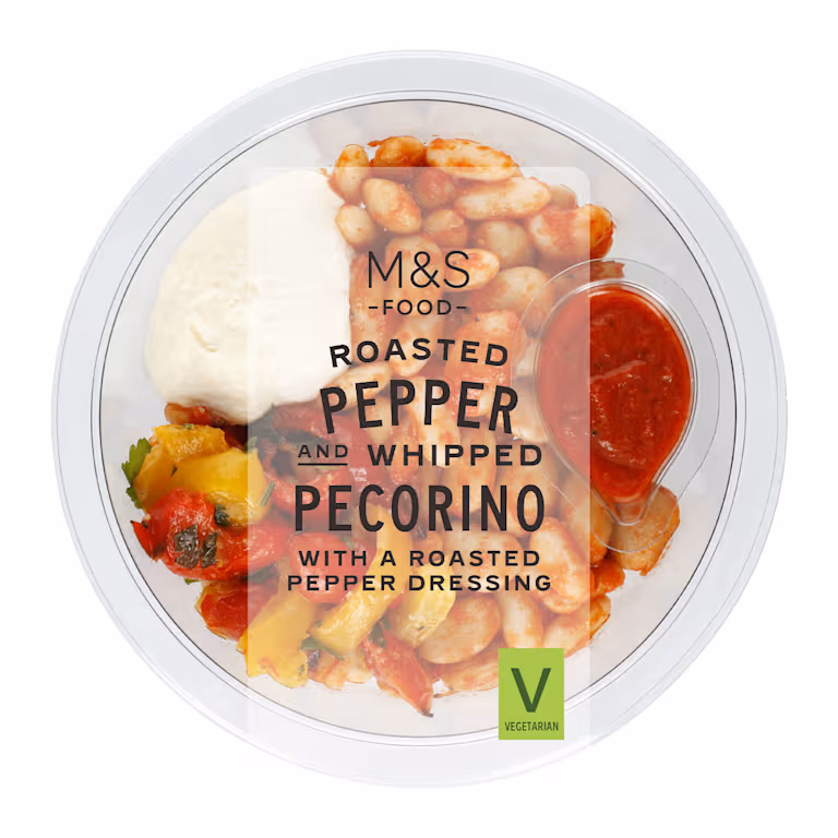 M&S Roasted Pepper and Whipped Pecorino
