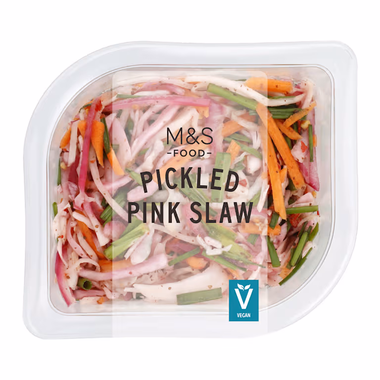 M&S Pink Pickled Slaw