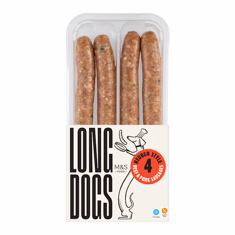 M&S Reuben Style Long Dogs