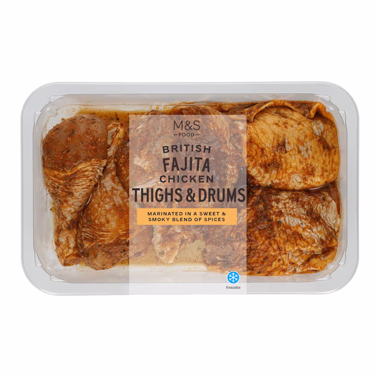 M&S British Fajita Chicken Thighs and Drums