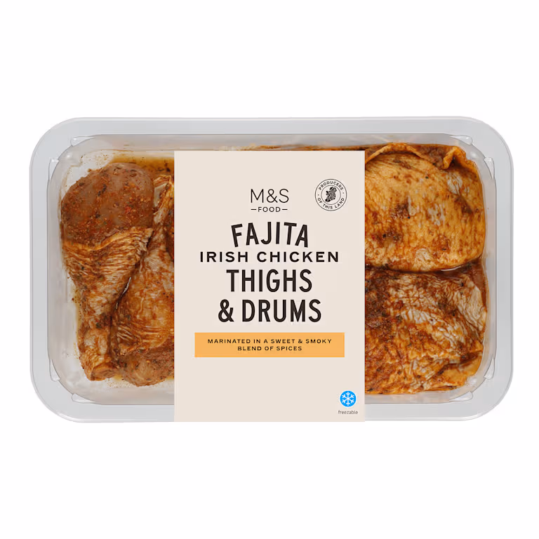 M&S British Fajita Chicken Thighs and Drums