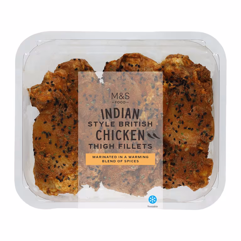 M&S Indian Style British Chicken Thigh Fillets