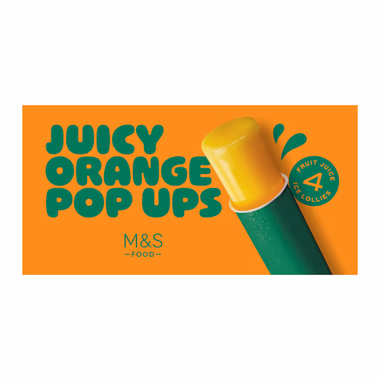 M&S Juicy Orange Pop Ups